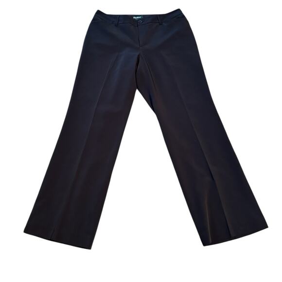 Eddie Bauer Pants - Eddie Bauer Blakely Fit Black Wide-Leg Trousers Size 14 EUC